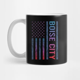 Blue Red Flag - Boise City Mug